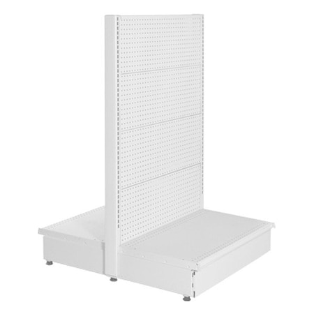 Specialty Store Services Starter Unit, Wht, 72 in H, 50 in W 1386W
