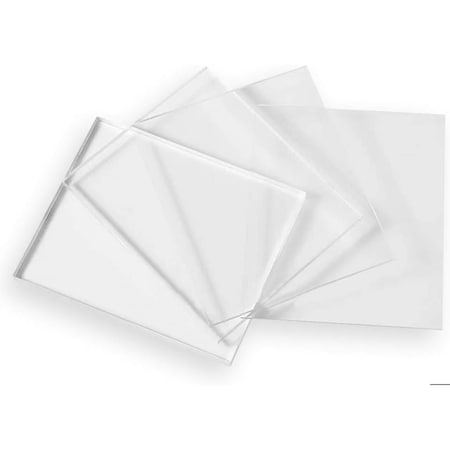 Fab Glass And Mirror Large Plexiglass Sheets 1/8in Thick - 48in x 96in Rectangle Plexiglass (3mm) AC3VM48X96