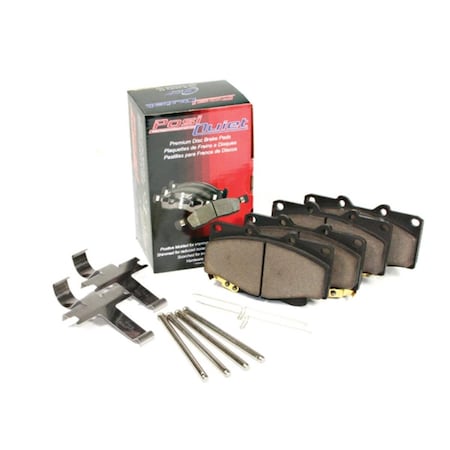 Stoptech Posi Quiet Deluxe Plus Rear Brake Pads FMSI D1114 for 2008-2010 Subaru WRX 105.1114