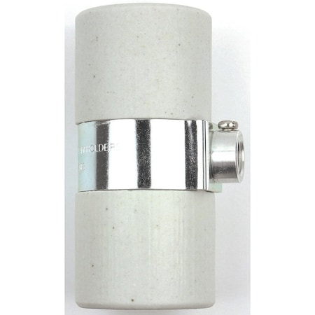 Jandorf Lamp Socket, 600 V, 660 W, Porcelain Housing Material, White 60580