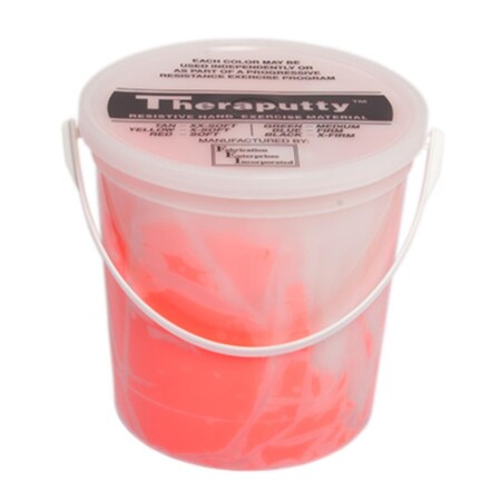 Fabrication Enterprises Cando Theraputty Exercise Material , Red - Soft FA124381