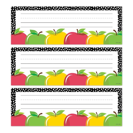 Creative Teaching Press Apple Time Name Plates, 108PK 11029