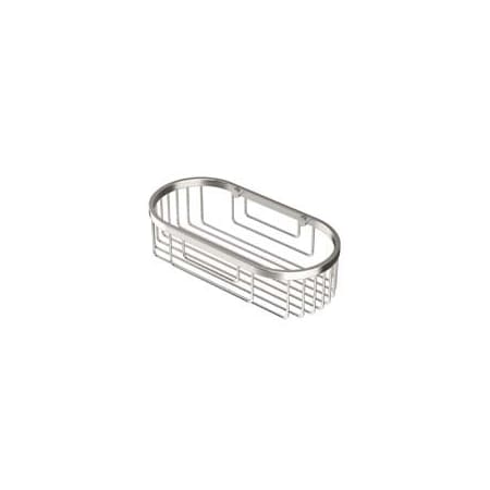 Gatco Oval 10" Shower Basket, Satin Nickel 1577