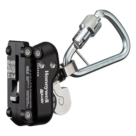 Miller Fall Arrest Shuttle, Black, Carabiner FPH_VR650