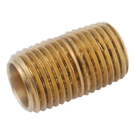 Anderson Metals 0.375 x 3.5 in. Standard Brass Nipple 609180