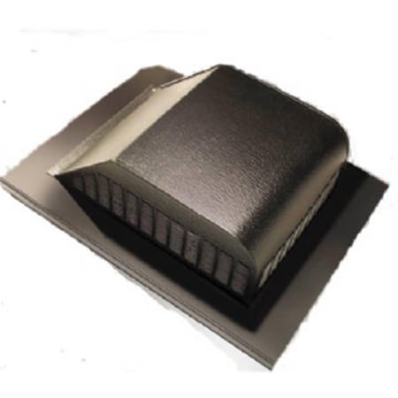 Air-Vent Air Vent RVG55010 Slant Galvanized Roof Vent - Black 567875