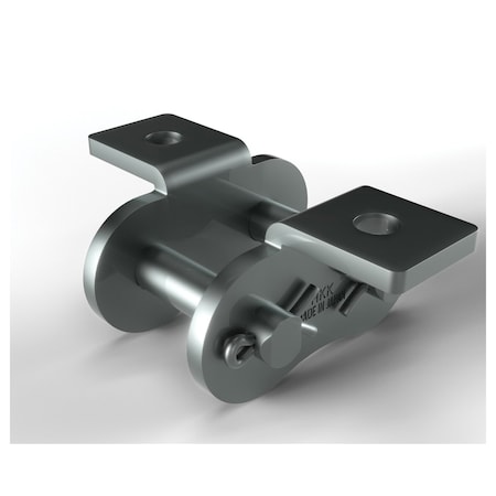 Hkk Chain K-1 Attachment Cottered Connecting Link, #120 chain, 1-1/2 P, 0.437 Dia Pin RC120CCLK1