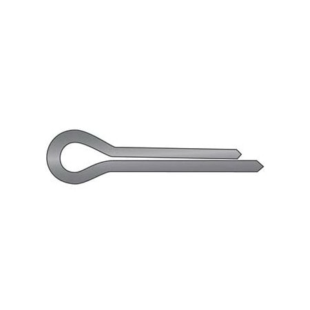 Huyett Cotter Pin, Monel, 0.094 in Dia x 0.500 in Effective Length MS24665-332