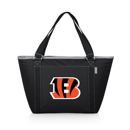 Picnic Time Family Of Brands Cincinnati Bengals - Topanga Cooler Tote Bag, (Black) 619-00-175-074-2