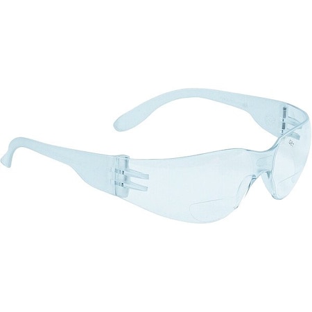 Deltaplus Brava, Safety Glasses, Anti-Scratch, Clear Lens, Clear Frame, Frameless BRAVAIN15
