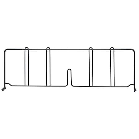 Quantum Storage Systems WIRE SHELF DIVIDER BLACK 21in DIV21BK