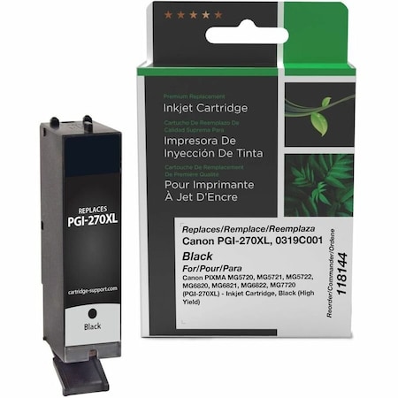 Clover Imaging Group Non-OEM New Black Ink Cartridge for Canon PGI-270XL 118144
