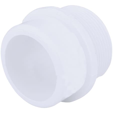 Charlotte Pipe And Foundry 1-1/2'' SPG x 1-1/2'' MIP Schedule 40 DWV PVC Adapter PVC 00111 0800HA