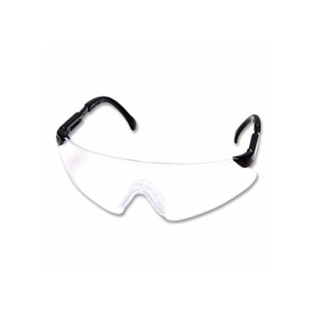 Msa Safety Luxor Protective Eyewear, Clear Lens, Scratch-Resistant, Tuff-Stuff, Frame 454-697516