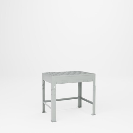 Pucel Pro Welding Bench, 36 in W x 24 in D x 30-42 in H, Gray PWB-3624