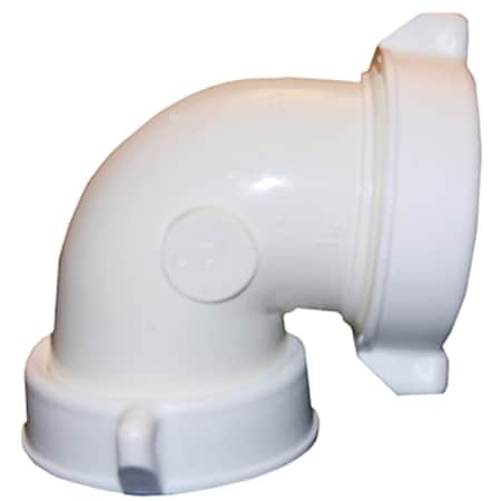 Westlake Pipe & Fittings 1-1/2'' Wht Plastic Elbow 3/1/4263
