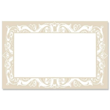Nashville Wraps Pearl Lace Border Enclosure Gift Card, 3.5x2.25, 50PK AC6040