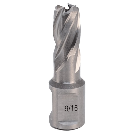 Pearl High Speed Steel Annular Cutters with Pilot Pin 9/16", 2" Cutting Depth AC916L