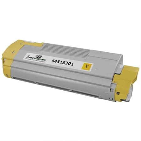 Oki C610 Series Yellow Laser Toner Cartridge 44315301