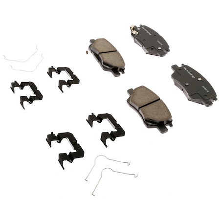 Acdelco PAD KIT FRT DISC BRK, Disc Brake Pad Set,  17D1844CHF1