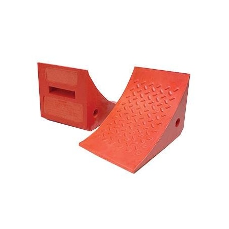 Toro 20-Ton Polyurethane Wheel Chock, 20 Ton GVW, Fits 27-35" Tire Diameter. WC-UO450