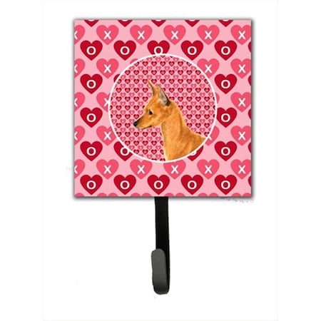 Carolines Treasures Min Pin Leash Or Key Holder SS4466SH4