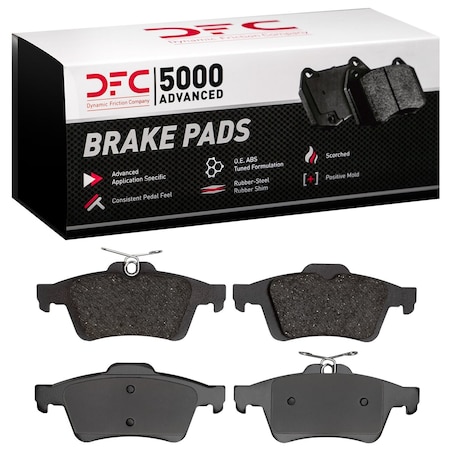Dfc 5000 Advanced, Disc Brake Pad Set, 1551-1095-00