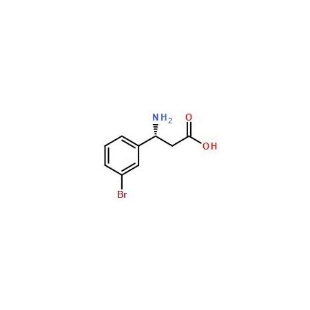 Ak Scientific (R)-3-Amino-3-(3-bromophenyl)propanoic acid (10g), CAS 788153-27-5 2340AC-10g