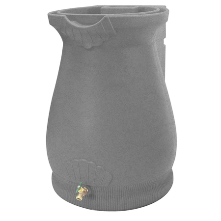 Good Ideas Rain Wizard Urn 65 Gallon Rain Barrel - Dark Granite RWURN-DAR
