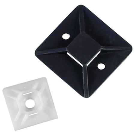 Officespace 0.75 x 0.75 in. Natural Cable Tie Mounts OF2819560