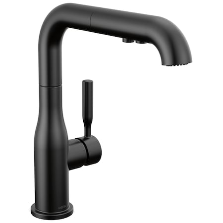 Delta Almari Single Handle Pull-Out Kitchen Faucet 16943-BL-DST