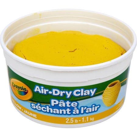 Classroom Creations Air-Dry Clay, Yellow CL3761047