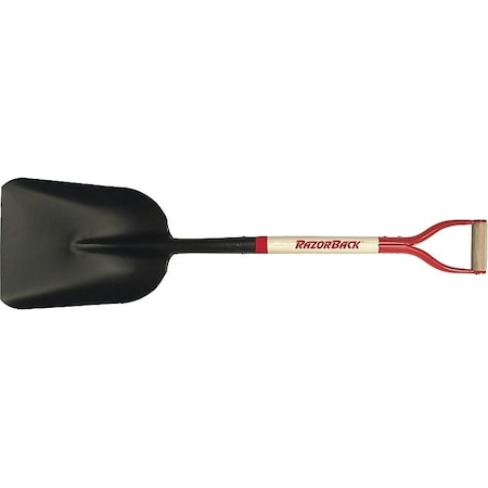 Union Tools Scoop Shovel, 15 in L Steel Blade, North American Hardwood Handle 50139
