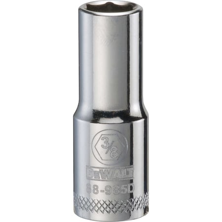 Dewalt Deep Socket, 3/8 Drive, 6 Pt DWMT88985OSP