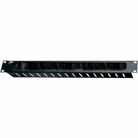 Mid Atlantic Legrand Middle Atlantic 1 RU Brush Grommet Panel - 1U Rack Height - 1.8" Height BR1