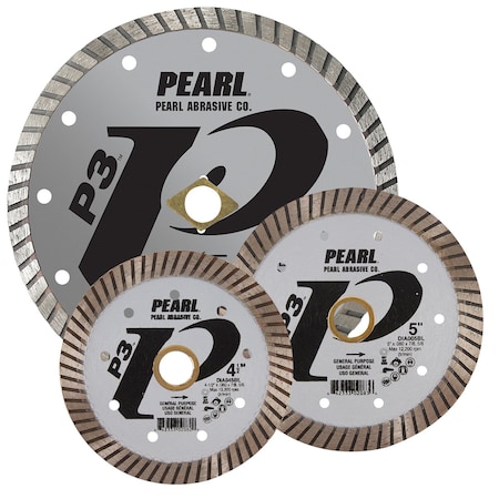 Pearl P3 General Purpose Turbo Blade 8 x .080 x 5/8, DIA DIA008BL