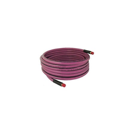 Tsunami Ultra-Flo Spray Hose, 1/4 in MNPT, 50 ft L, 300 psi Working, 3/8 in ID 21999-0450
