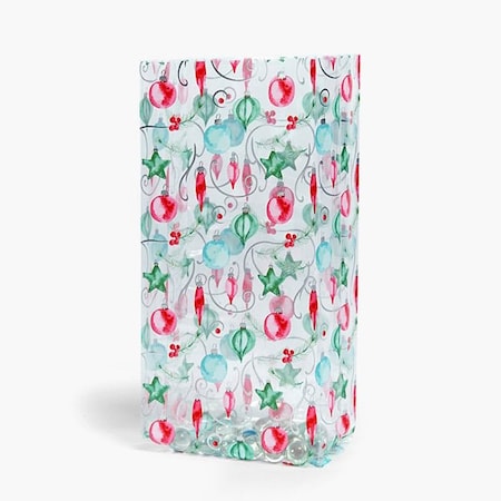 Nashville Wraps Painted Ornaments Cello Bags, 5x3x11.75 in, 100PK C4BPO
