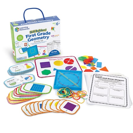 Learning Resources Skill Builders! 1st Grade Geometric Shapes LER1239