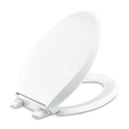 Kohler ToiletSeat, Wht, 14.1875 in W, 18.0625 in H 4636-rl-0