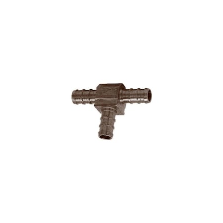 Sharkbite Hose Pipe Tee, 1/2 in, 200 psi Pressure UC362LFA