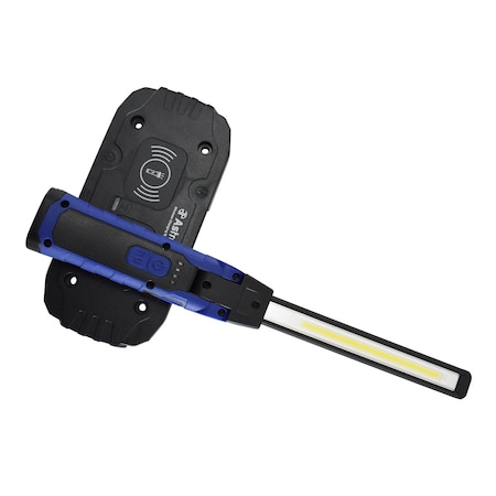 Astro Pneumatic 900 Lumen Wirelessly Recharge Led Slim Light W/Top Flashlight &Usb-C Dual Wireless Quick Charge Pad 90SLC