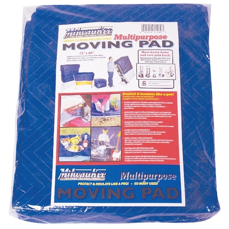 Milwaukee Hand Trucks Milwaukee 72'' W. x 80'' L. Multipurpose Moving Blanket 37280