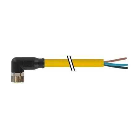 Murrelektronik Cordset, PUR Cable Jacket, 7.5 m L Cable 7000-08081-0300750