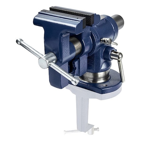 Palmgren Multi-Positioning Ball Vise, 4"Jaw Face W 9629772