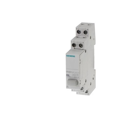 Siemens Pushbutton 2 NO + 2 NC with latching functiongray 5TE4811-2