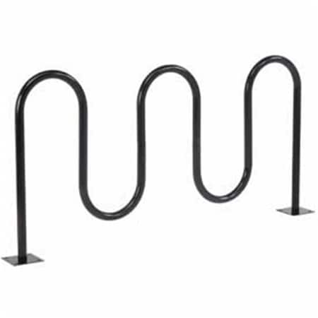 Cromo 7-Bike Wave Bike Rack, Black CR3493712