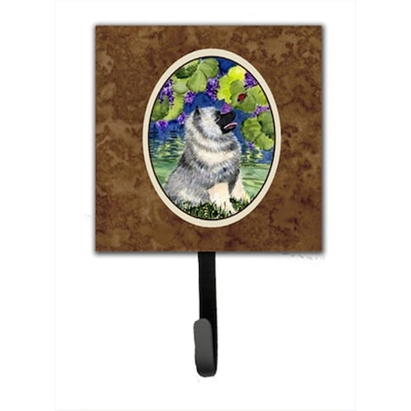 Carolines Treasures Keeshond Leash Holder Or Key Hook SS8249SH4