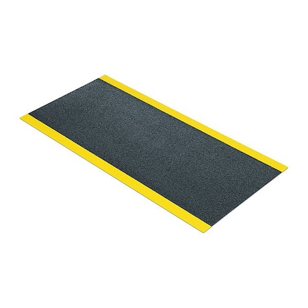 Pig Traction Mat Black, 2 ft W x 4 ft L, 3/16 in Thick FLM5000-GBY
