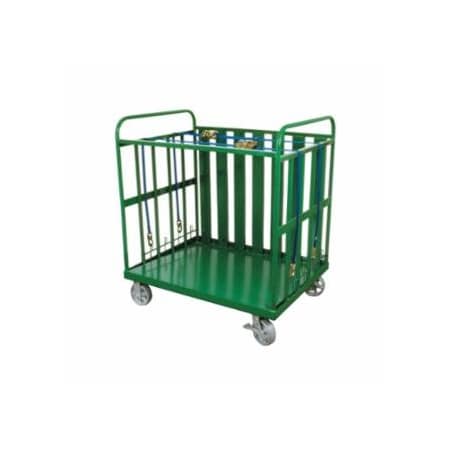 Anthony Heavy-Duty Cylinder Buggies, Holds 80 Cylinders, 6 in Steel Wheels 021-CB50-4